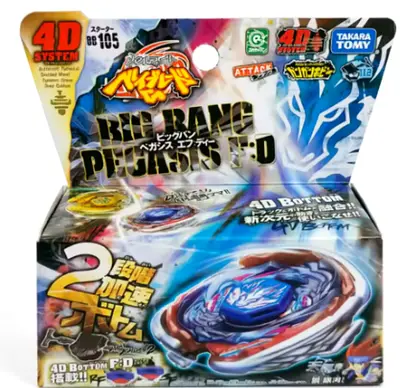 TAKARA TOMY BB105 Big Bang Pegasis F:D Beyblade