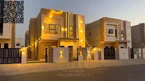 Al Helio 2 – Ajman | 3,014 sq. ft. | Two floors + roof | 4 master bedrooms | Offer includes electr