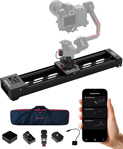 IFOOTAGE Shark Slider Nano II 660,Motorized Camera Slider,