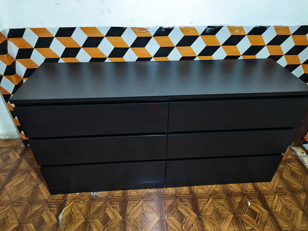 malm 6 drawer dresser black brown Classifieds: IKEA 6-drawer - Dark Brown/Black, Good Condition color:Cabernet dress red mini EMALZBY Wedding Dress Strap Drawer chest