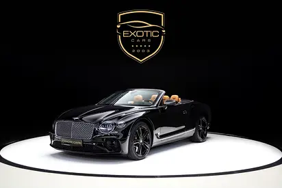 GTC W12 | ELECTRIC MEMORY SEAT | DIAMOND STITCHED INTERIOR | BLACK ROOF | WARRANTY AVAILABLE
