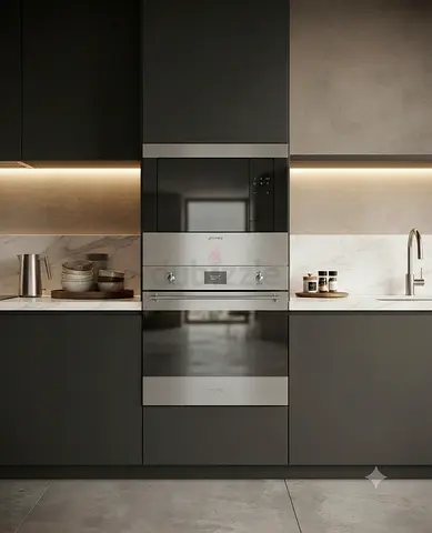 SMEG Built-In Electric Oven & Microwave Set – 60cm | Premium Quality