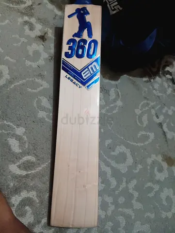 Genuine English Willow Cricket Bat - Lightweight, Good Condition