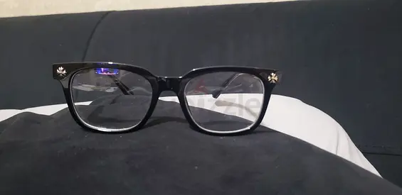 (Negotiatable) Chrome Hearts Glasses (Black)