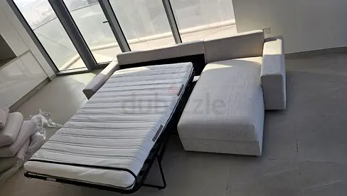 Beige Color IKEA vimle Sofa bed