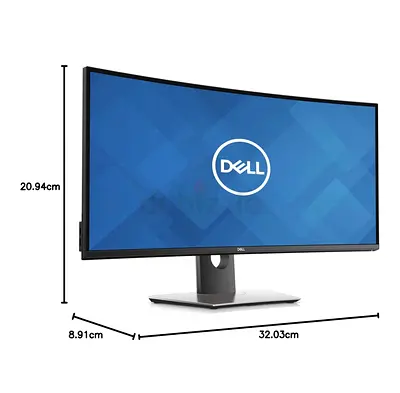 Dell Ultrasharp 38 Curved Monitor U3818DW (Pre-owned). Very light use.