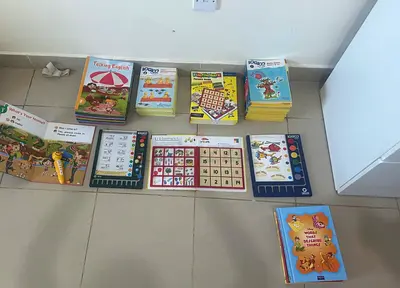 Set of 6 'Talking English' Children’s Workbooks (Suitable for Age till 6)