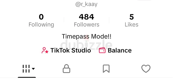 Tiktok Account Level 33 Gifting