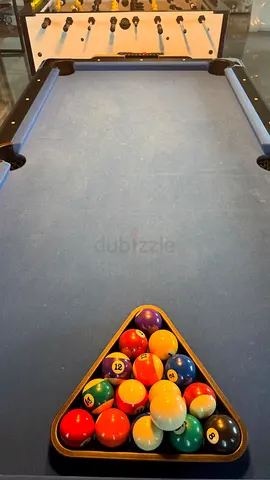 4 in 1 - 7-ft Pool Table + Air Hockey + Table Tennis