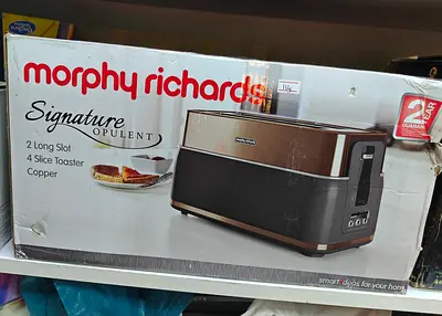 Morphy Richards Signature 4-Slice Copper Toaster (2 Long Slots)