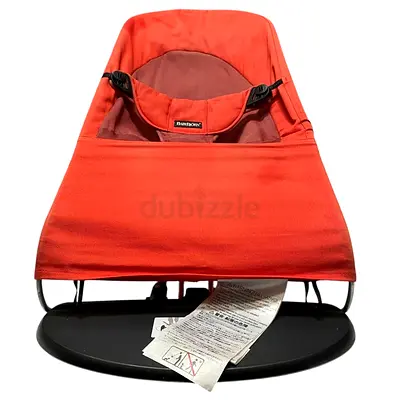 BabyBjörn Bouncer Balance Jersey Cotton - Red