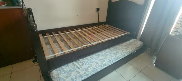 Pottery Barn solid wood beds for sale