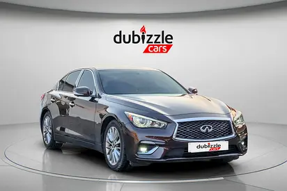AED 556/month | 2018 Infiniti Q50  | GCC Specs | Ref#516671