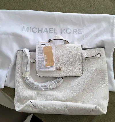 Pre loved Michael Kors optic white bag