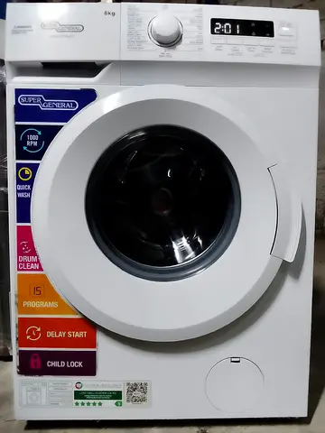 Super General 6kg Front Load Washing Machine - Good Working Condition