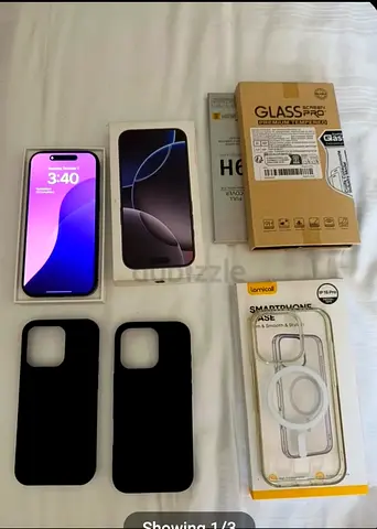 iPhone 16 Pro  - 128GB - Space Black only few month's used.
