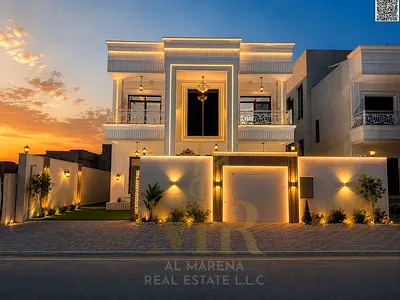 A two-story villa with a rooftop terrace—luxury defined. A European-style villa featuring 5 master bedrooms, offered at a price that includes all fees