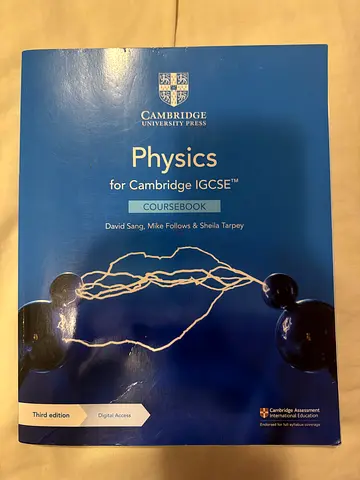 Cambridge Physics for Cambridge IGCSE Coursebook (Third Edition) - David Sang, Mark Folkins