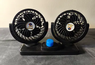 Mini car fan