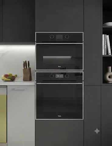 Teka Built-In Oven & Microwave Set – 60cm | Modern Kitchen Appliance Pair