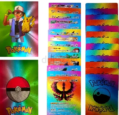 Pokemon rare Card Collection Rainbow, Gold, black Cards(Negotiable price)
