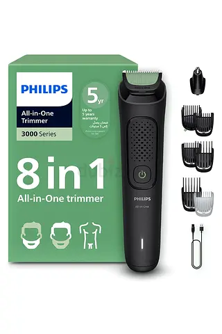 Philips 3000 Series 8-in-1 All-in-One Trimmer (Black) - New