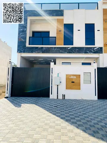 Fully furnished six master bedroom house is available for rent in al yasmeen ajman