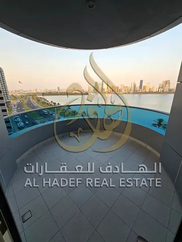Luxury 4 Bedroom Apartment for Rent in Al Majaz 3 with 2 Living Rooms Maid Master Room Sea View fro
