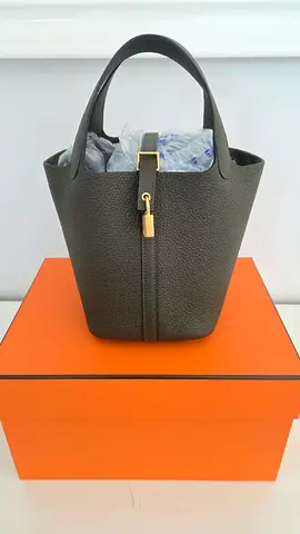 Brand New Hermes Picotin 18 Vert Loden GHW Full Set & Receipt