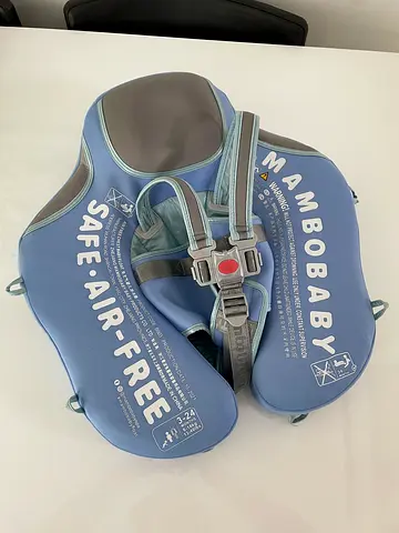 Mambobaby baby pool float with canopy