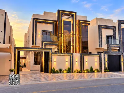 🏡 فيلا فاخرة للبيع في الحليو 2 – عجمان | 6 غرف ماستر | سوبر ديلوكس | تملك حر شامل رسوم التسجيل