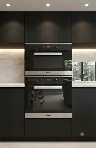 Miele Latest Version Built-In Oven & Microwave Set – Premium Kitchen Appliance Pair
