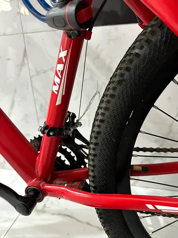 Red MAX adult/teen mountain bike - used, needs minor tune-up
