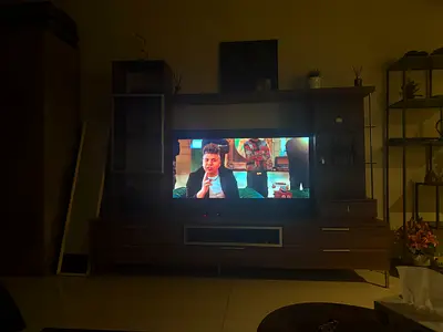 Wooden entertainment center / TV unit in good condition