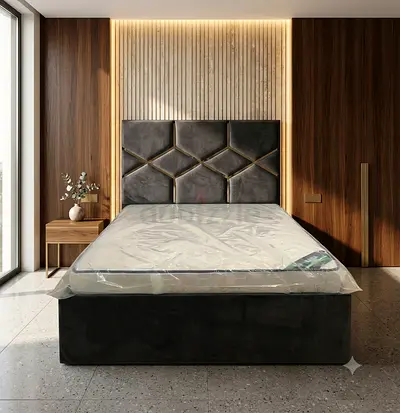 Brand New Double Bed With Mattress New For Sale