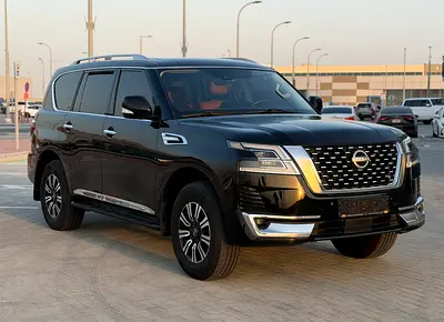 Nissan Patrol SE Titanium V6 2023 GCC original paint - Excellent Condition