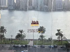 Two-bedroom apartment with living room in Al Majaz 1, Sharjah. Sea view, 1 bathroom and a practical 