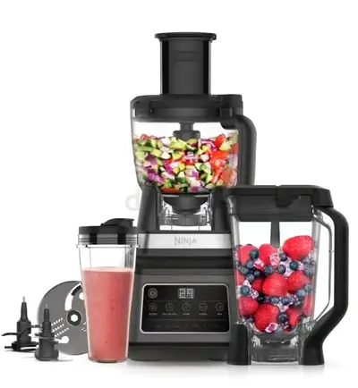 Ninja Food Processor & Blender Combo - Multi-function Kitchen Machine