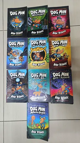 Dog man series 1-10 books