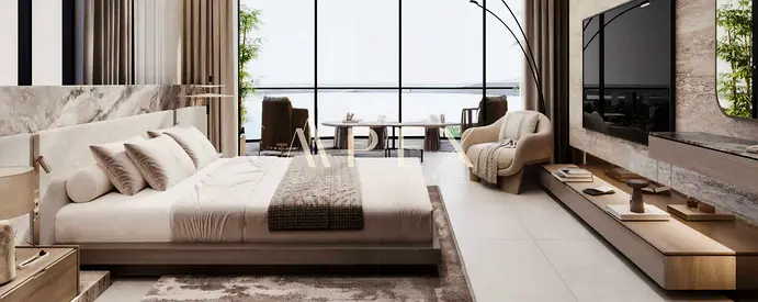 1BR Furnished | Full Sea View | Private Beach | Wellness Resort | AMRA UAQ