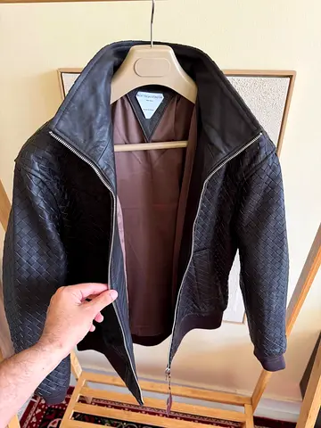 Bottega Veneta Bomber Jacket -Dark Brown (M-XXXL)