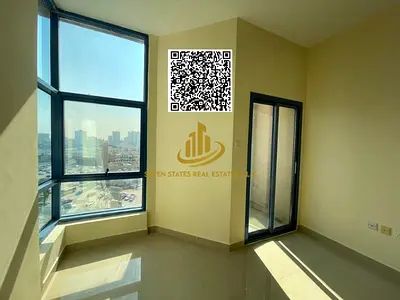 590 sq. ft. + balcony + parking + distinctive view + location in the heart of Ajman = a unit worth seeing + freehold ownership for all nationalities.