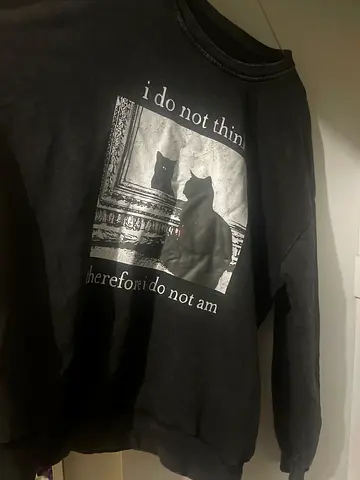 Black Large Size Sweater
