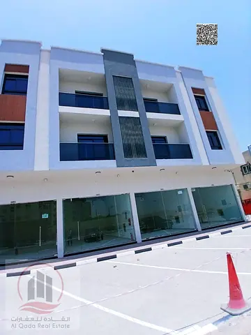 Building for sale in Al Jurf, Ajman. Residential/commercial. Fully rented. Location: Al Jurf Industrial Area