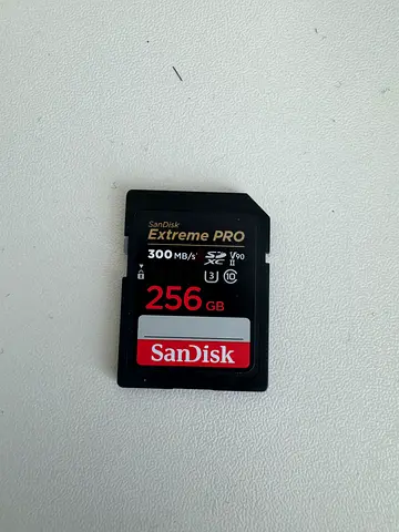 SanDisk Extreme PRO 256GB SDXC UHS-II V90 300MB/s