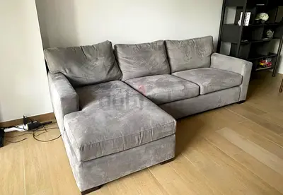 Like Perfect condition Crate&Barrel axis Feather filled Sofa