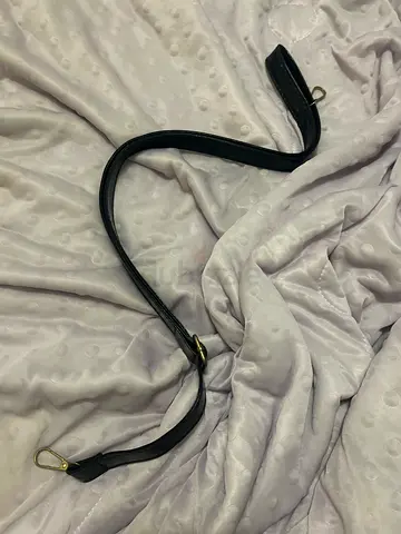 Leather Black Bag Strap