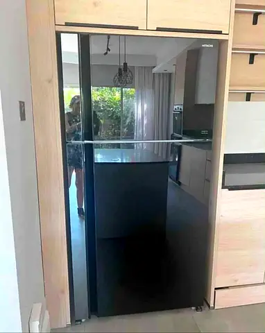 Fridge Hitachi Invater New Model Black Colour Excellent Condition