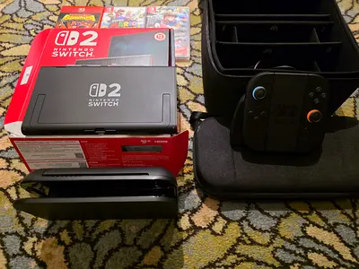 Nintendo Switch 2 – Perfect Condition + 4 Games + Official Accessories