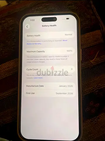 iPhone 16 Pro Max new replacement from apple, 0 cycles brand new 512GB